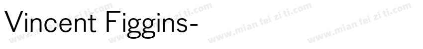 Vincent Figgins字体转换